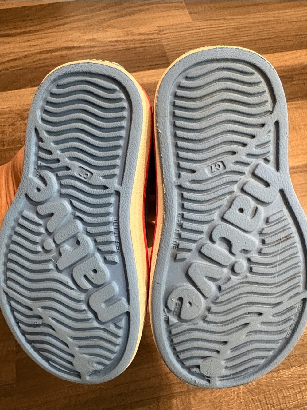 3 Toddler Size 7 Shoes - Adidas Bubble Comfy, Crocs, Native - Picture 12 of 12